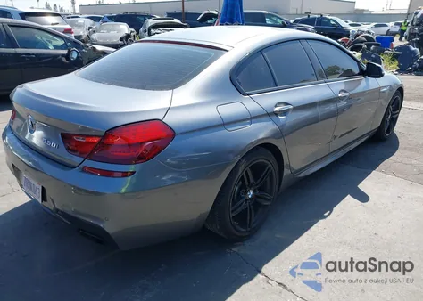 2016 BMW 650I Gran Coupe from USA, damaged, VIN WBA6D4C59GD977196